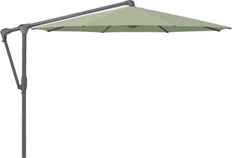 Glatz Parasol SUNWING Casa rond Cat.5 579 Pistachio Alu laque anthracite