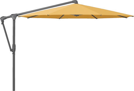 Glatz Parasol SUNWING Casa rond Cat.5 617 Safran Alu laque anthracite
