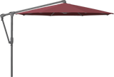 Glatz Parasol SUNWING Casa rond Cat.5 644 Merlot Alu laque anthracite