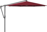 Glatz Parasol SUNWING Casa rond Cat.5 645 Burgundy Alu laque anthracite