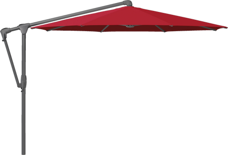 Glatz Parasol SUNWING Casa rond Cat.5 646 Rubino Alu laque anthracite