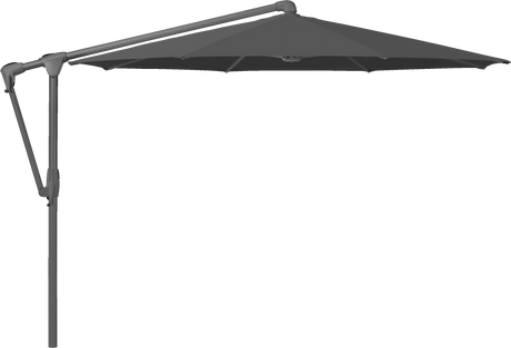 Glatz Parasol SUNWING Casa rond Cat.5 809 Midnight Alu laque anthracite