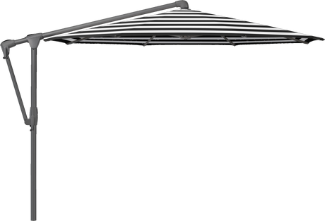 Glatz Parasol SUNWING Casa rond Cat.5 810 Black Stripe Alu laque anthracite