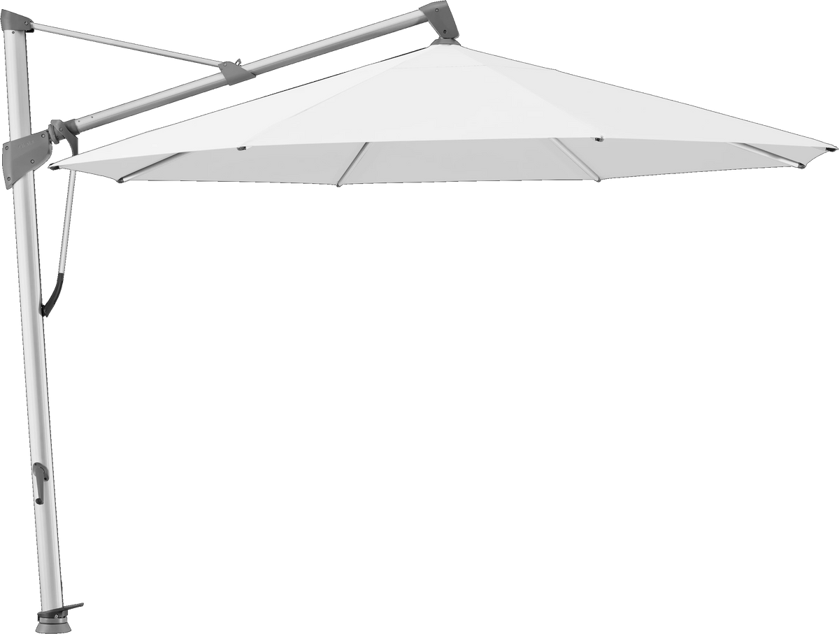Glatz Parasol SOMBRANO® S+ rond 500 Plaster Alu naturel eloxé
