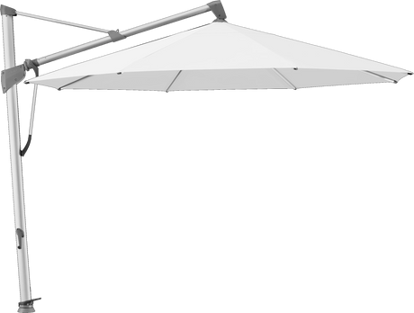 Glatz Parasol SOMBRANO® S+ rond 500 Plaster Alu naturel eloxé