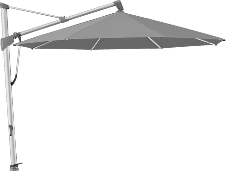 Glatz Parasol SOMBRANO® S+ rond 502 Thunder Alu naturel eloxé