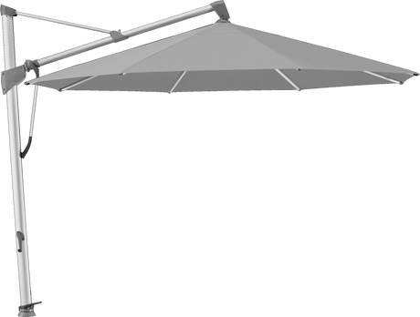 Glatz Parasol SOMBRANO® S+ rond 509 Slate Alu naturel eloxé