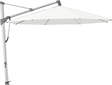Glatz Parasol SOMBRANO® S+ rond 510 White Alu naturel eloxé