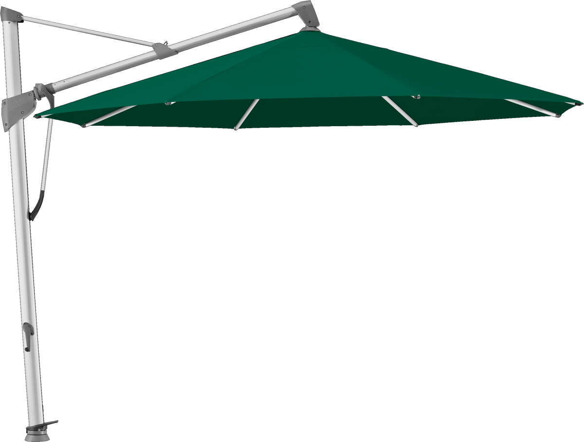 Glatz Parasol SOMBRANO® S+ rond 521 Aloe Alu naturel eloxé