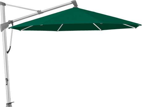 Glatz Parasol SOMBRANO® S+ rond 521 Aloe Alu naturel eloxé