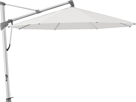 Glatz Parasol SOMBRANO® S+ rond 556 Alabaster Alu naturel eloxé