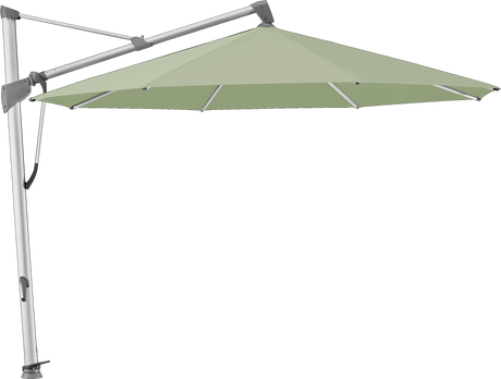 Glatz Parasol SOMBRANO® S+ rond 579 Pistachio Alu naturel eloxé