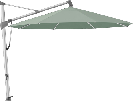 Glatz Parasol SOMBRANO® S+ rond 588 Olive Alu naturel eloxé