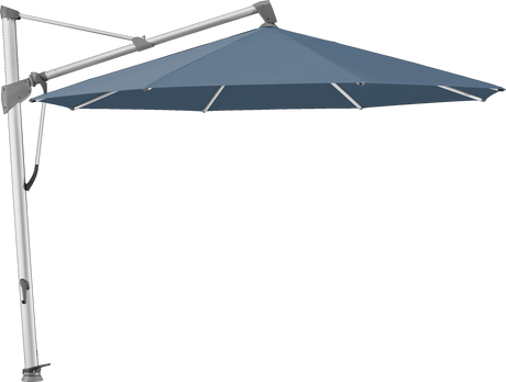 Glatz Parasol SOMBRANO® S+ rond 600 Wave Alu naturel eloxé
