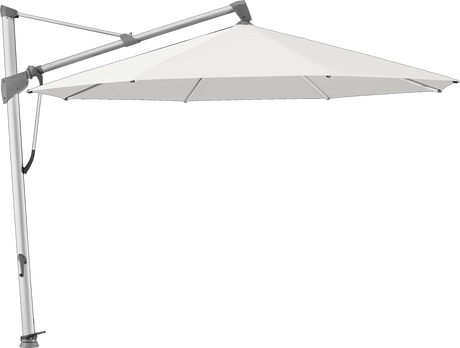 Glatz Parasol SOMBRANO® S+ rond 665 Chrome Alu naturel eloxé
