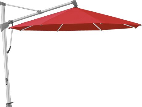 Glatz Parasol SOMBRANO® S+ rond 801 Campari Alu naturel eloxé