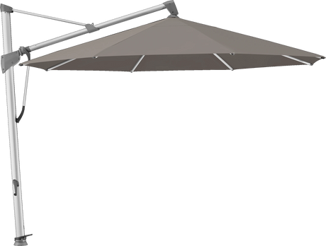 Glatz Parasol SOMBRANO® S+ rond 806 Forge Alu naturel eloxé