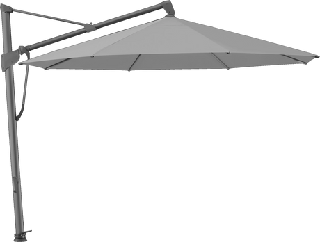 Glatz Parasol SOMBRANO® S+ rond 509 Slate Alu laqué anthracite