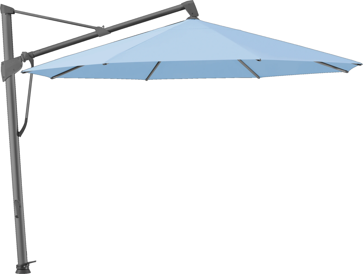 Glatz Parasol SOMBRANO® S+ rond 515 Cloud Alu laqué anthracite