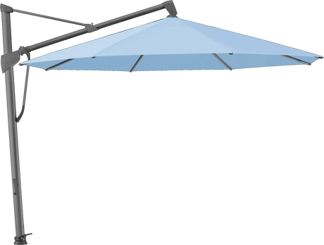 Glatz Parasol SOMBRANO® S+ rond 515 Cloud Alu laqué anthracite