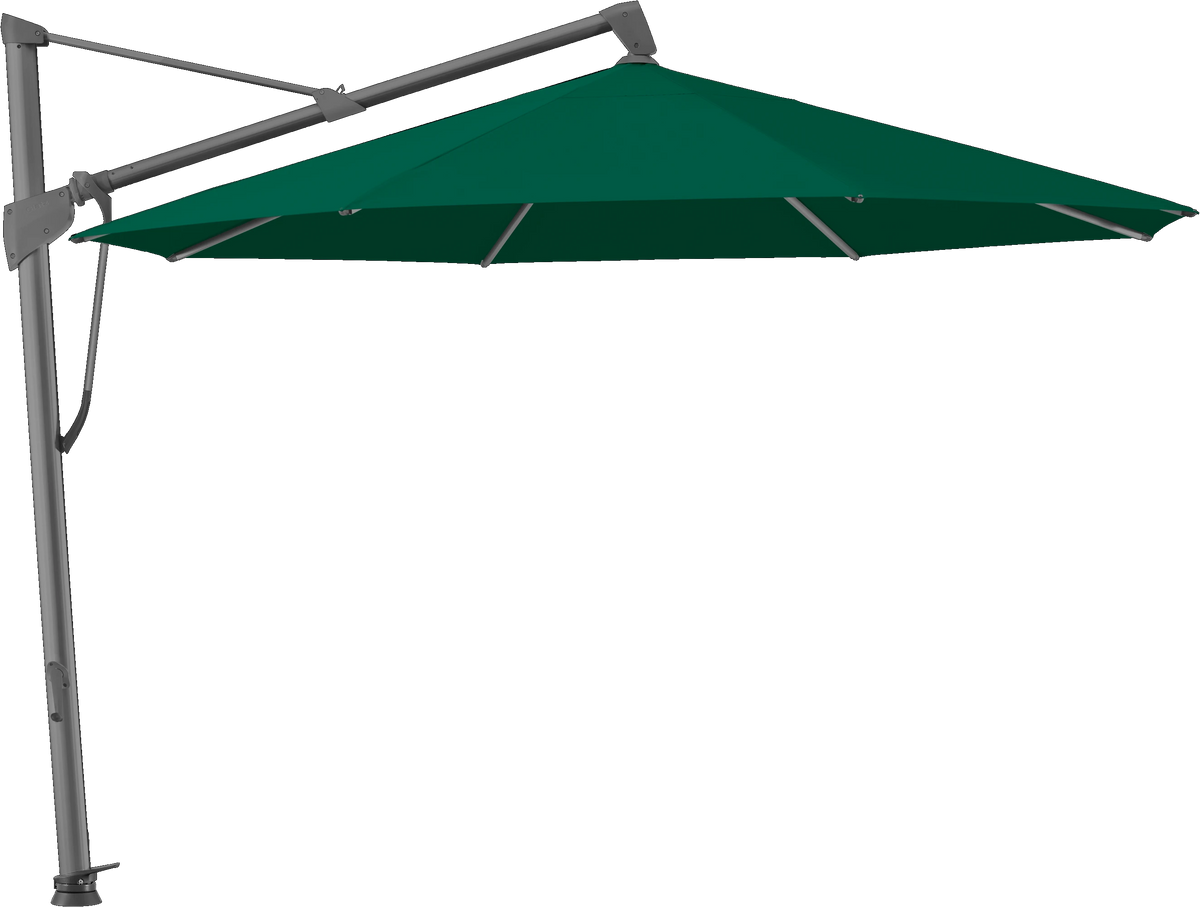 Glatz Parasol SOMBRANO® S+ rond 521 Aloe Alu laqué anthracite