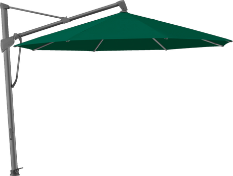 Glatz Parasol SOMBRANO® S+ rond 521 Aloe Alu laqué anthracite