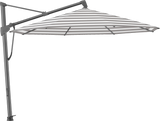 Glatz Parasol SOMBRANO® S+ rond 570 Steel Stripe Alu laqué anthracite