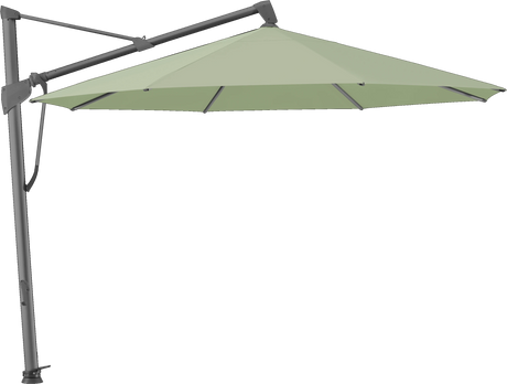 Glatz Parasol SOMBRANO® S+ rond 579 Pistachio Alu laqué anthracite