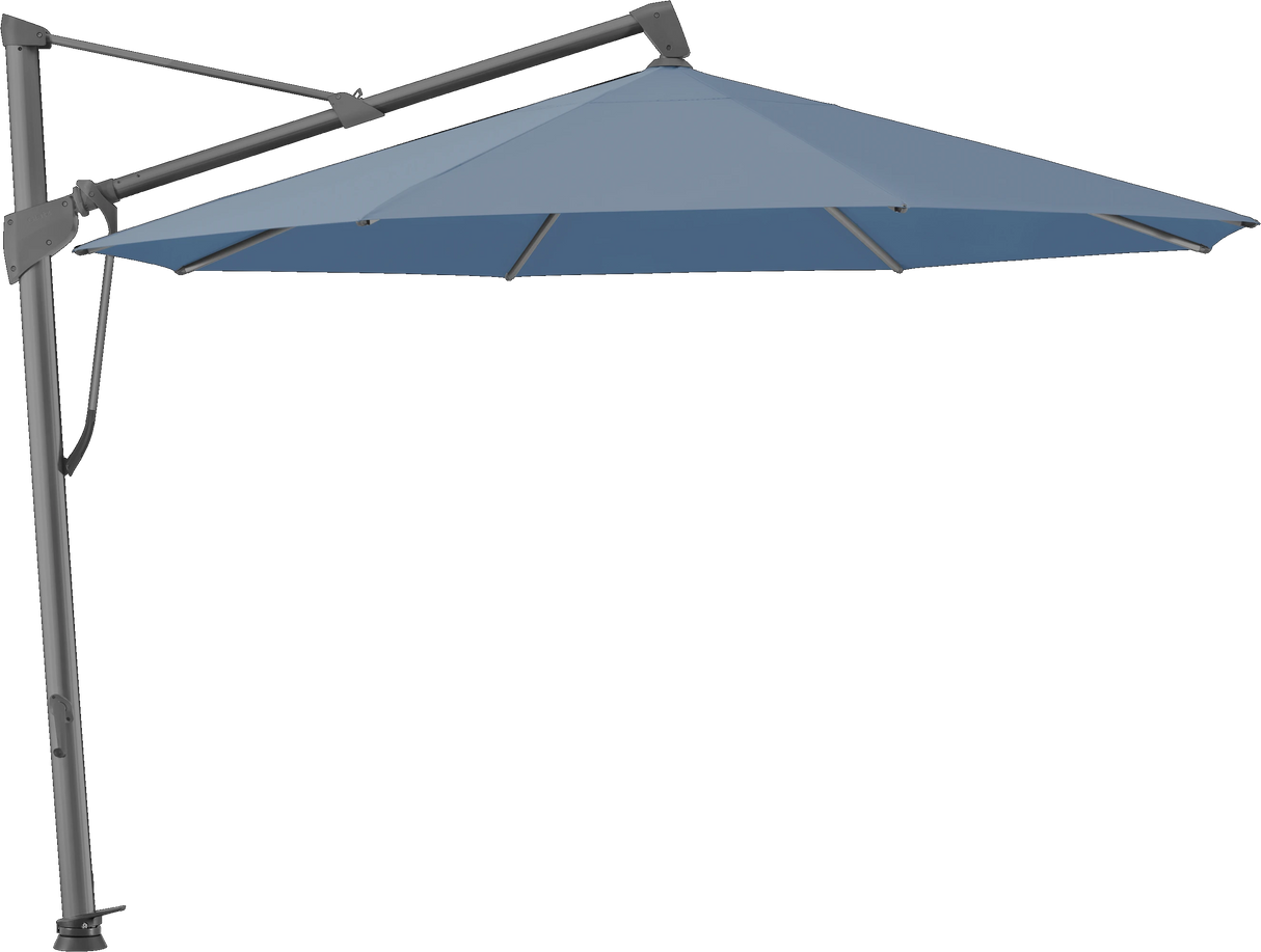 Glatz Parasol SOMBRANO® S+ rond 601 Waterfall Alu laqué anthracite