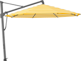 Glatz Parasol SOMBRANO® S+ rond 624 Yellow Stripe Alu laqué anthracite