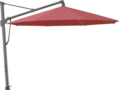 Glatz Parasol SOMBRANO® S+ rond 637 Cherry Alu laqué anthracite