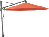 Glatz Parasol SOMBRANO® S+ rond 660 Papaya Alu laqué anthracite
