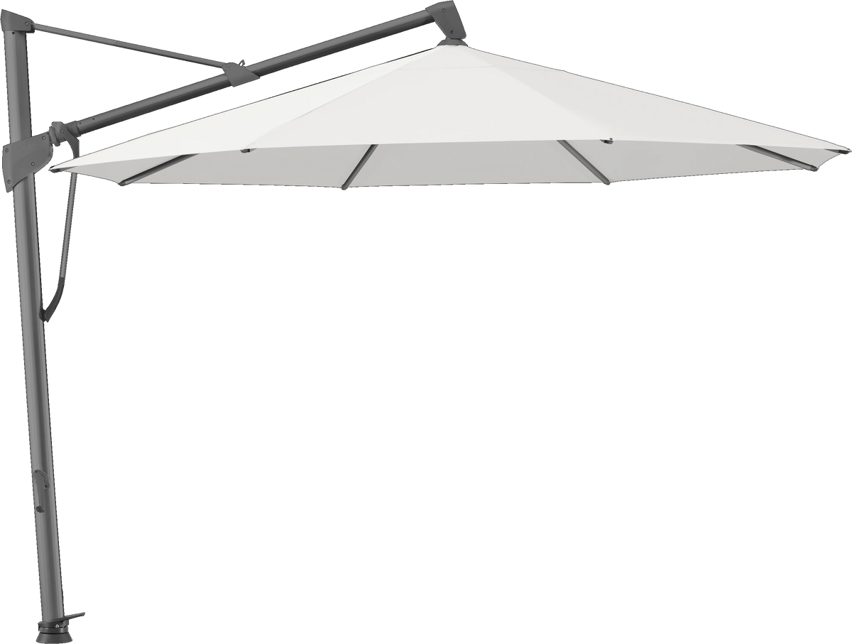 Glatz Parasol SOMBRANO® S+ rond 665 Chrome Alu laqué anthracite