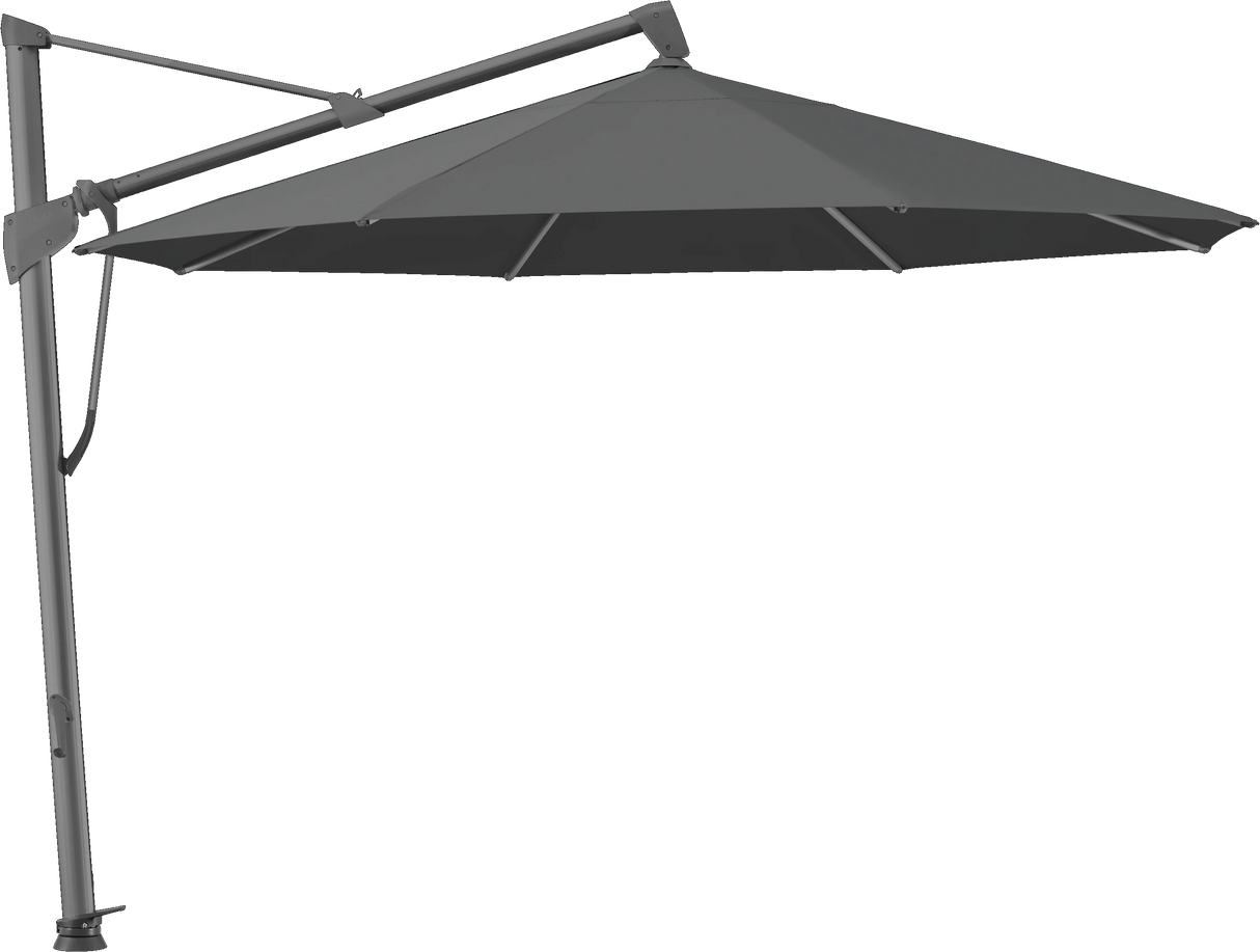 Glatz Parasol SOMBRANO® S+ rond 669 Carbone Alu laqué anthracite