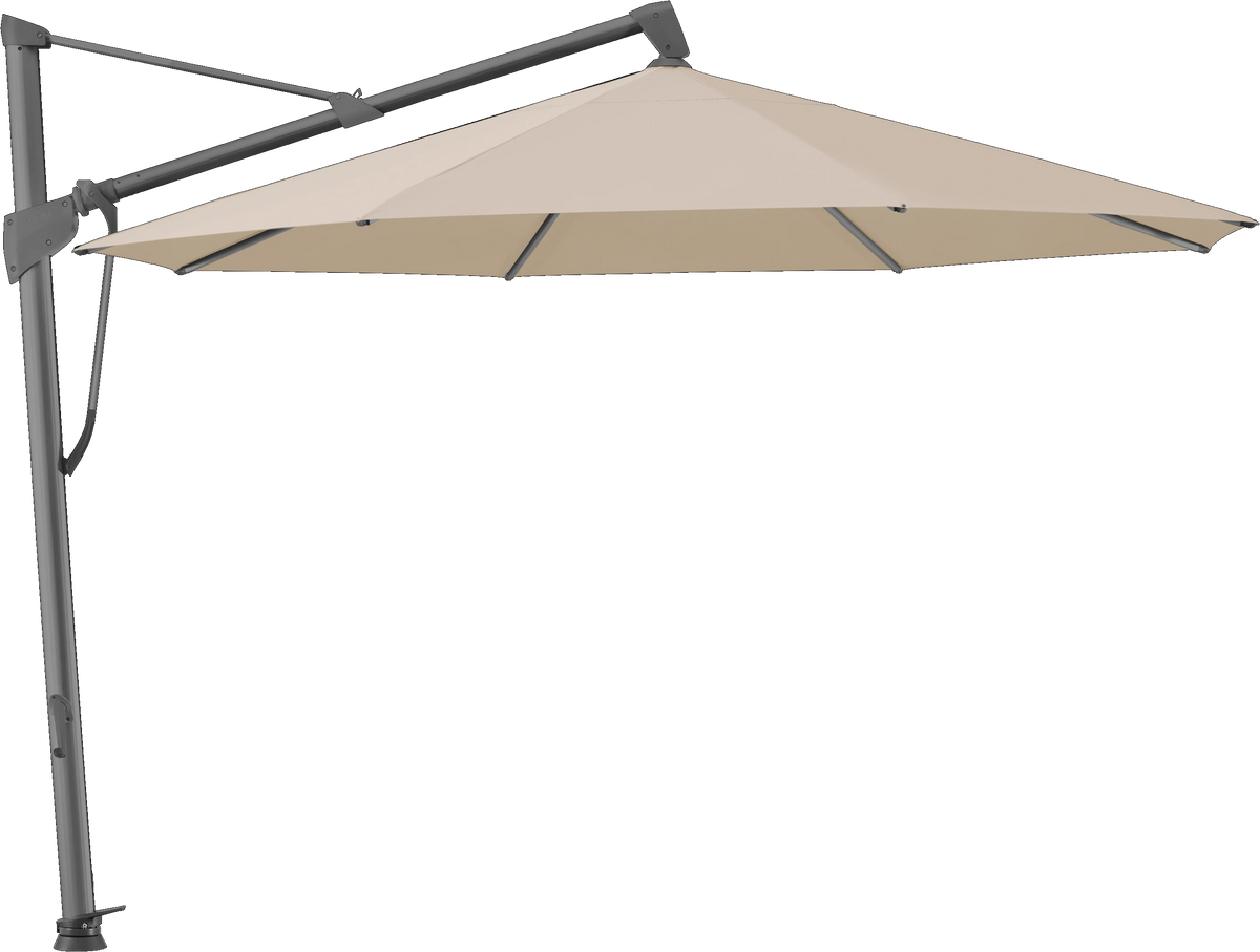Glatz Parasol SOMBRANO® S+ rond 803 Linen Alu laqué anthracite