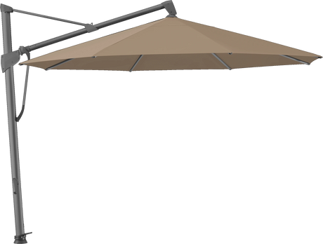 Glatz Parasol SOMBRANO® S+ rond 805 Walnut Alu laqué anthracite
