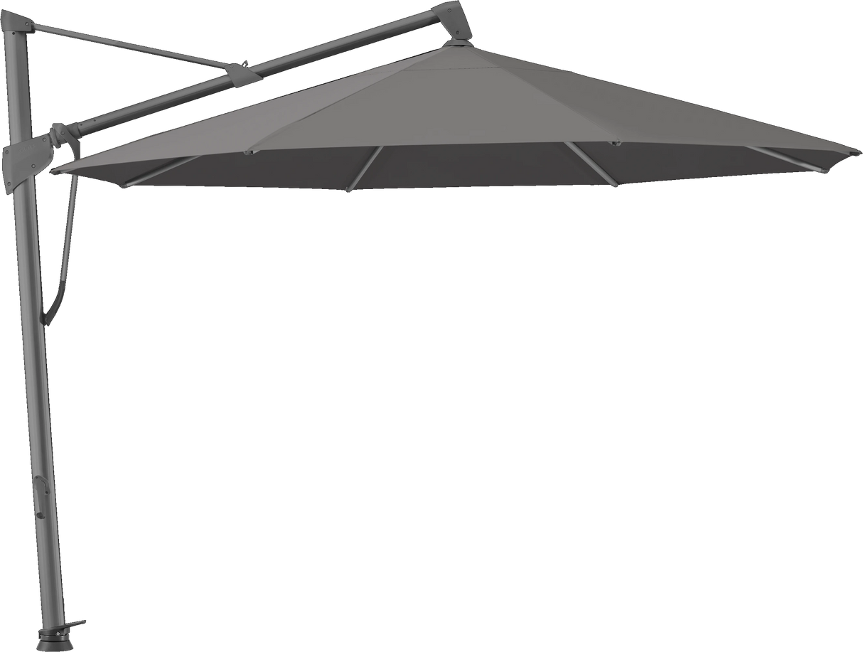 Glatz Parasol SOMBRANO® S+ rond 807 Lava Alu laqué anthracite