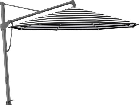 Glatz Parasol SOMBRANO® S+ rond 810 Black Stripe Alu laqué anthracite