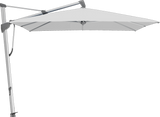 Glatz Parasol SOMBRANO® S+ carré 550 Cement Alu naturel eloxé
