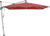Glatz Parasol SOMBRANO® S+ carré 637 Cherry Alu naturel eloxé