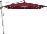 Glatz Parasol SOMBRANO® S+ carré 645 Burgundy Alu naturel eloxé