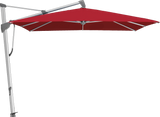 Glatz Parasol SOMBRANO® S+ carré 646 Rubino Alu naturel eloxé