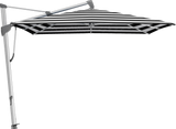 Glatz Parasol SOMBRANO® S+ carré 810 Black Stripe Alu naturel eloxé