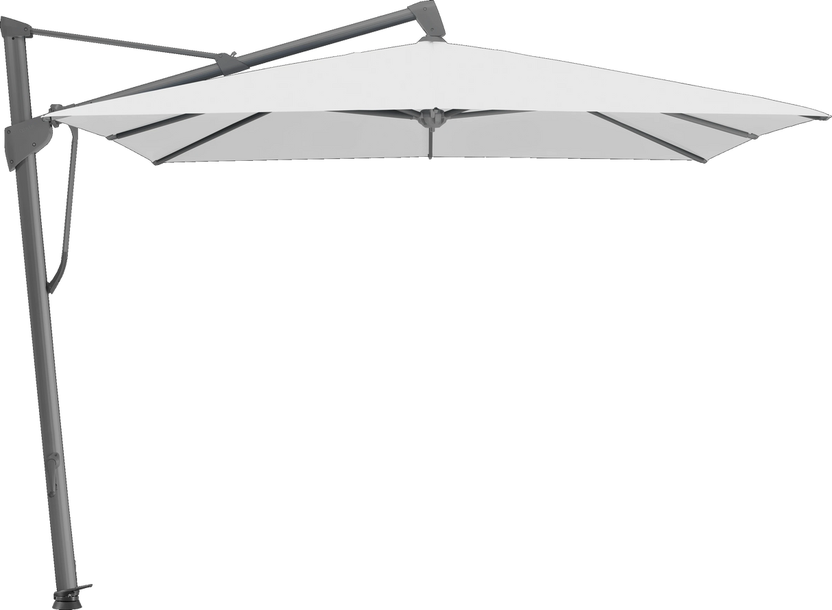 Glatz Parasol SOMBRANO® S+ carré 500 Plaster Alu laqué anthracite