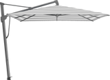 Glatz Parasol SOMBRANO® S+ carré 555 Grey Stripe Alu laqué anthracite