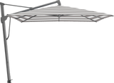 Glatz Parasol SOMBRANO® S+ carré 570 Steel Stripe Alu laqué anthracite