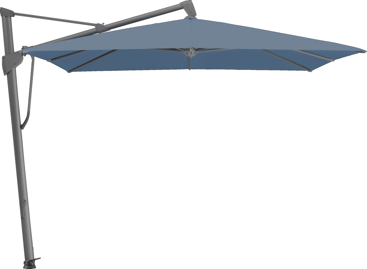 Glatz Parasol SOMBRANO® S+ carré 601 Waterfall Alu laqué anthracite