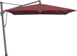 Glatz Parasol SOMBRANO® S+ carré 644 Merlot Alu laqué anthracite