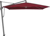 Glatz Parasol SOMBRANO® S+ carré 645 Burgundy Alu laqué anthracite