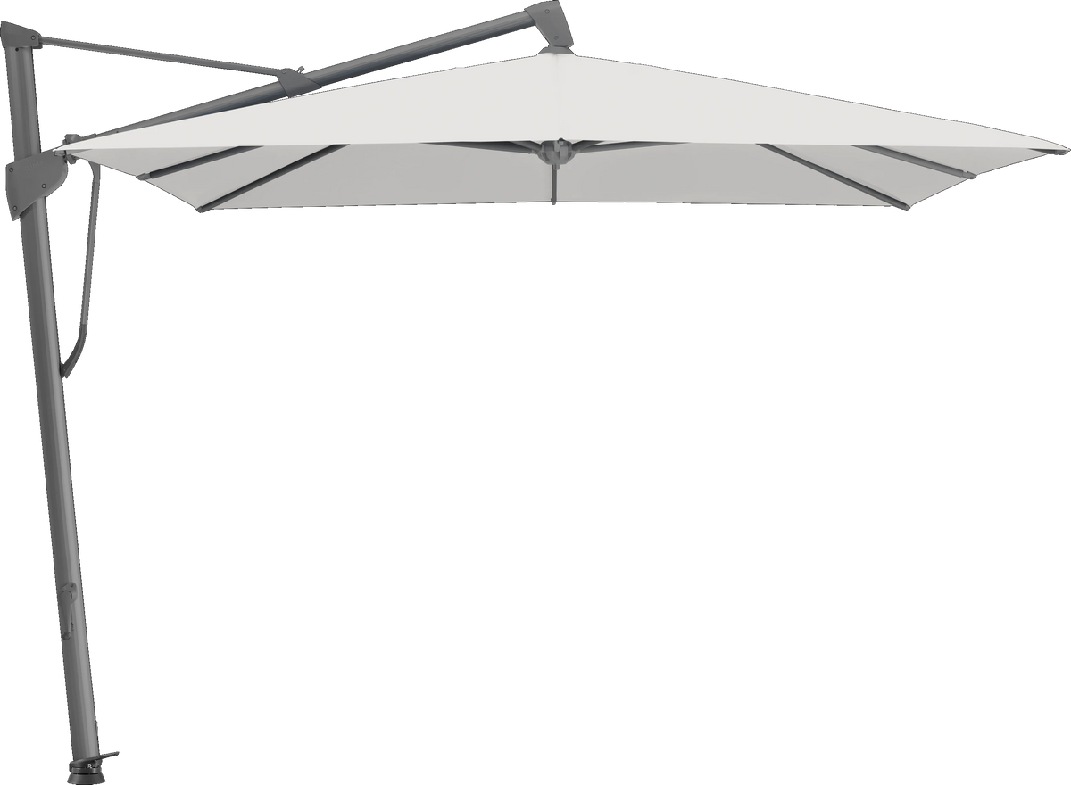 Glatz Parasol SOMBRANO® S+ carré 665 Chrome Alu laqué anthracite